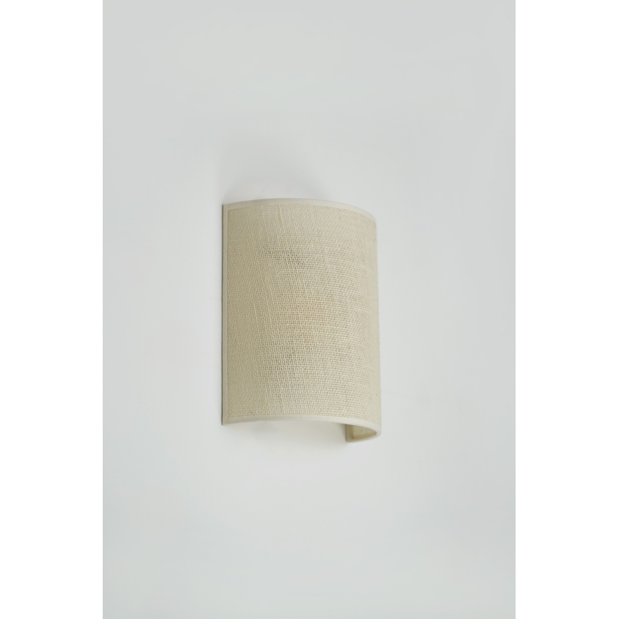 Brilagi - Zidna svjetiljka SEMI 1xE27/15W/230V pr. 20 cm krem