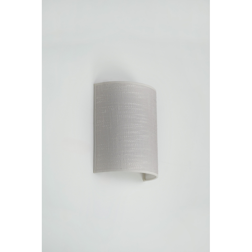 Brilagi - Zidna svjetiljka SEMI 1xE27/15W/230V pr. 20 cm siva