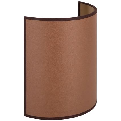 Brilagi - Zidna svjetiljka SEMI 1xE27/15W/230V pr. 20 cm smeđa