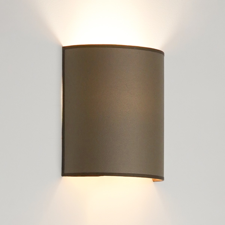 Brilagi - Zidna svjetiljka SEMI 1xE27/15W/230V pr. 20 cm smeđa