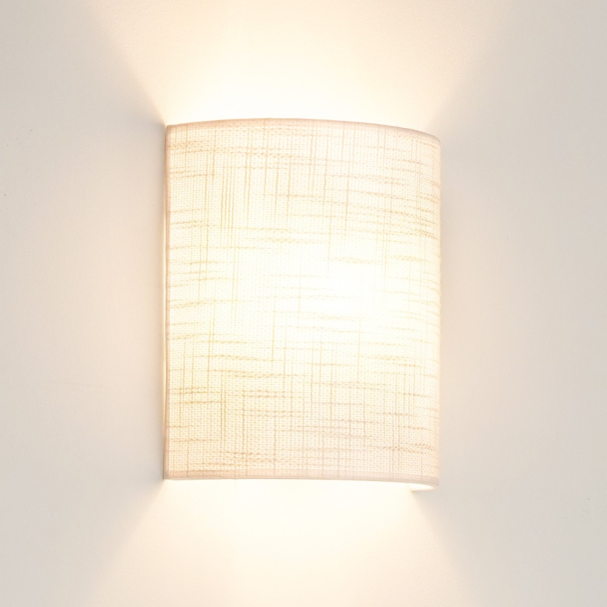 Brilagi - Zidna svjetiljka SEMI 1xE27/15W/230V pr. 20 cm svijetlosiva
