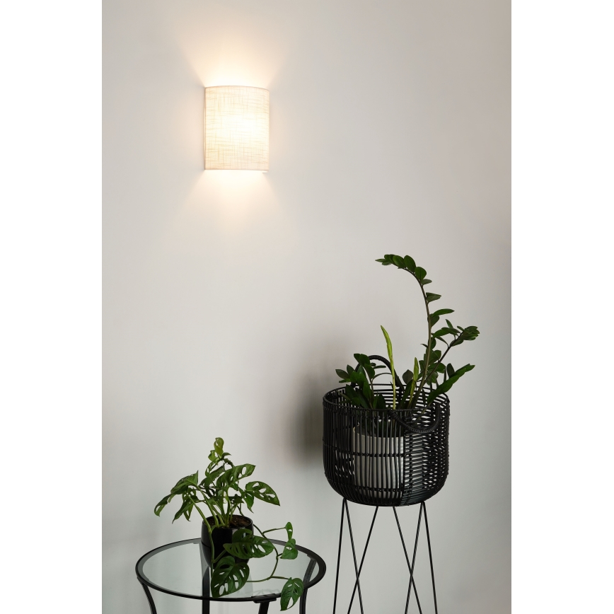 Brilagi - Zidna svjetiljka SEMI 1xE27/15W/230V pr. 20 cm svijetlosiva