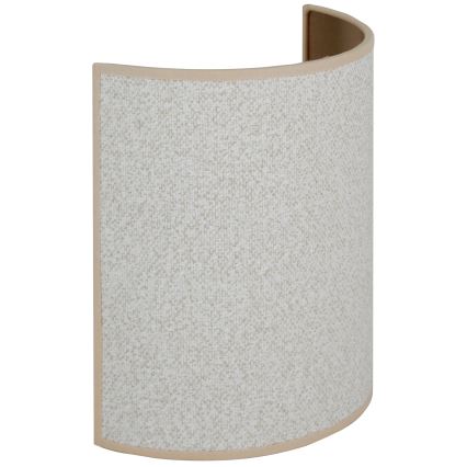 Brilagi - Zidna svjetiljka SEMI 1xE27/15W/230V pr. 20 cm svijetlosiva