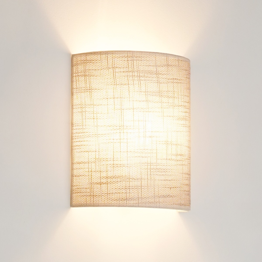 Brilagi - Zidna svjetiljka SEMI 1xE27/15W/230V pr. 20 cm tamno siva