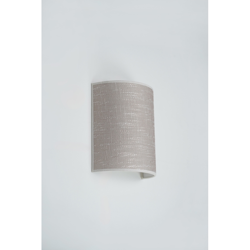 Brilagi - Zidna svjetiljka SEMI 1xE27/15W/230V pr. 20 cm tamno siva