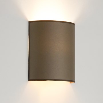 Brilagi - Zidna svjetiljka SEMI CIRCLE 1xE27/15W/230V smeđa