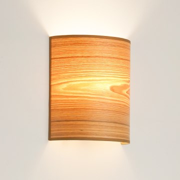 Brilagi - Zidna svjetiljka SEMI CIRCLE 1xE27/15W/230V smeđa