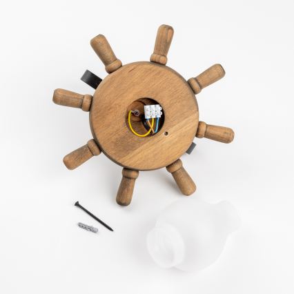 Brilagi - Zidna svjetiljka TIMONA 1xE14/40W/230V bukva