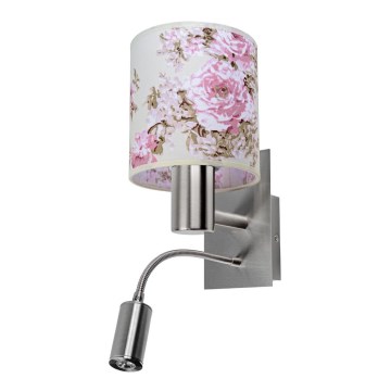 Brilagi - Zidna svjetiljka VENTO 1xE27/60W/230V + LED/2,1W/230V