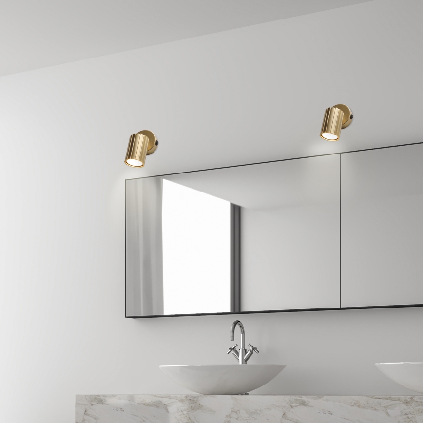 Brilagi - Zidno reflektorsko svjetlo CRISPINA 1xGU10/10W/230V zlatno