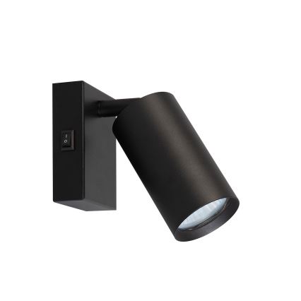 Brilagi - Zidno usmjereno svjetlo s prekidačem SELE 1xGU10/30W/230V crno