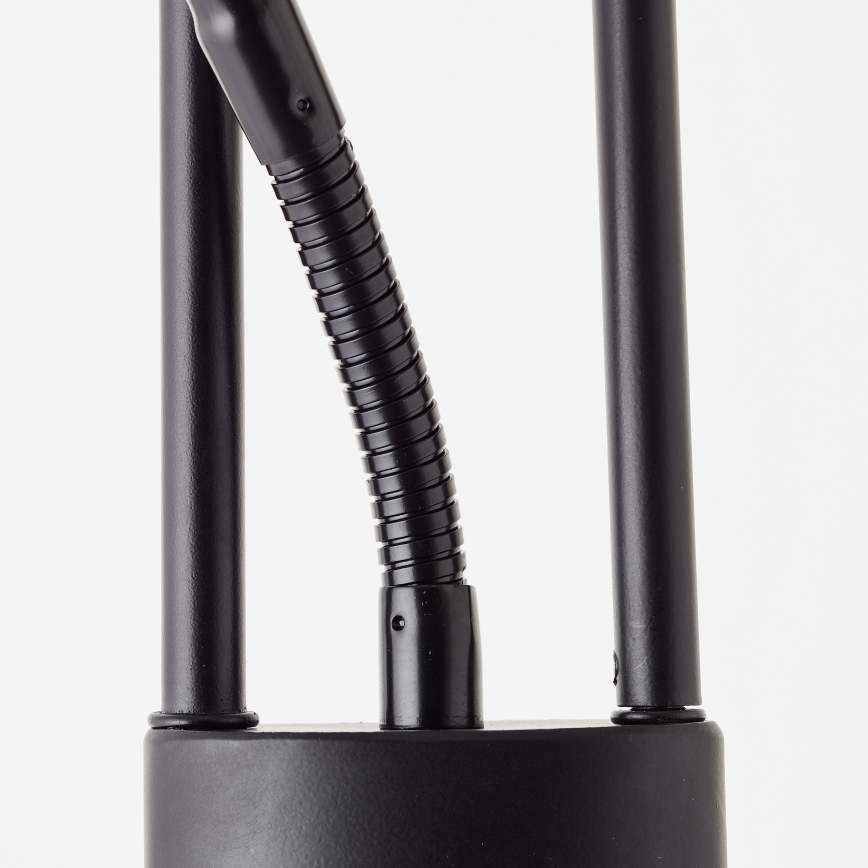 Brilliant - LED dimabilna podna svjetiljka FINN 2xLED/13W/230V crna