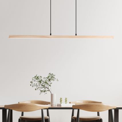Brilliant - LED luster na sajli ARION LED/22W/230V borovina