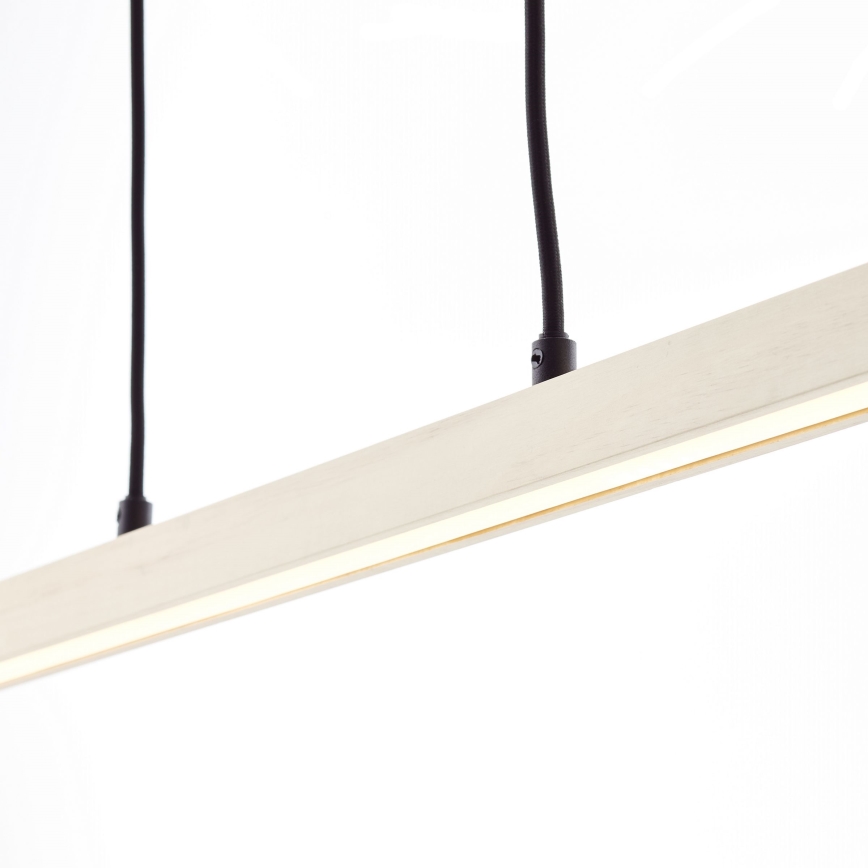 Brilliant - LED luster na sajli ARION LED/22W/230V borovina