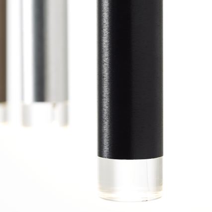 Brilliant - LED dimmabilan luster na sajli CEMBALO LED/60W/230V matni krom/crna/smeđa