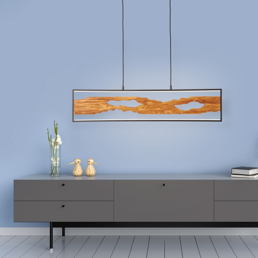 Brilliant - LED Luster na sajli CHAUMONT LED/20W/230V bor - FSC certificirano