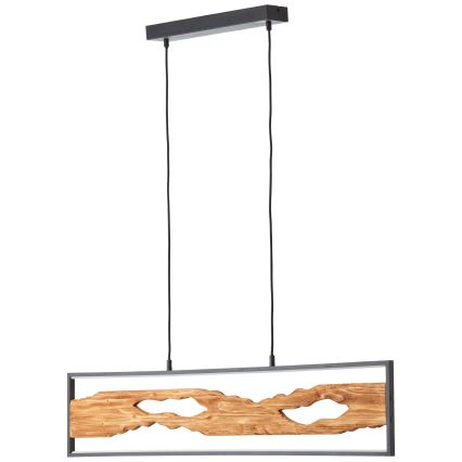 Brilliant - LED Luster na sajli CHAUMONT LED/20W/230V bor - FSC certificirano