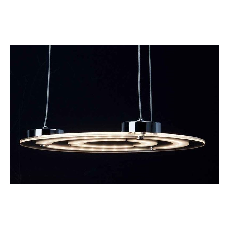Brilliant - LED Luster na sajli RIVERSIDE LED/28W/230V