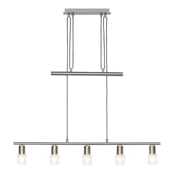 Brilliant - LED luster na užetu LEA 5xE14/4W/230V