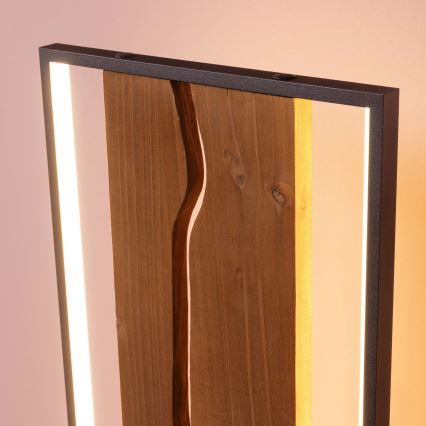 Brilliant - LED podna svjetiljka THUNDER LED/18W/230V borovina