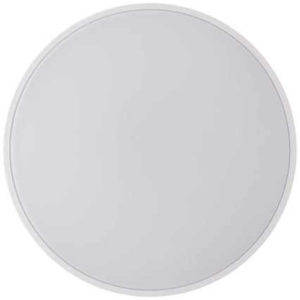 Brilliant - LED Prigušiva stropna svjetiljka BAARLO LED/36W/230V 3000-6500K pr. 50 cm bijela/kaučukovac + daljinski upravljač