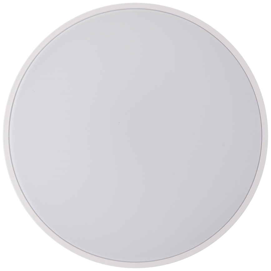 Brilliant - LED Prigušiva stropna svjetiljka BAARLO LED/36W/230V 3000-6500K pr. 50 cm bijela/kaučukovac + daljinski upravljač