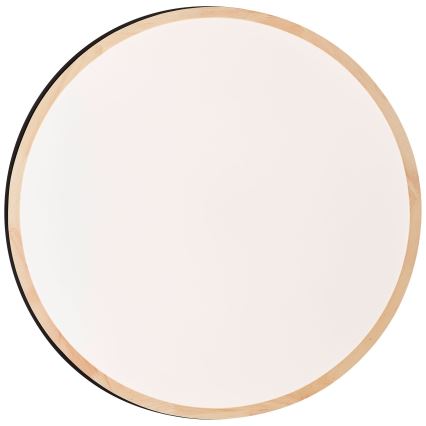 Brilliant - LED Prigušiva stropna svjetiljka BAARLO LED/36W/230V 3000-6500K pr. 50 cm crna/kaučukovac + daljinski upravljač - FSC certificirano