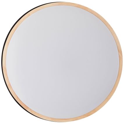 Brilliant - LED Prigušiva stropna svjetiljka BAARLO LED/36W/230V 3000-6500K pr. 50 cm crna/kaučukovac + daljinski upravljač - FSC certificirano