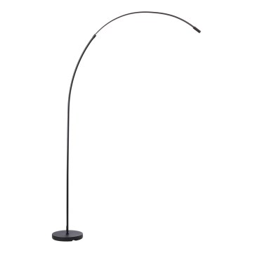 Brilliant - LED Prigušiva dodirna podna lampa BOW LED/14W/230V 3000/4000/6500K crna