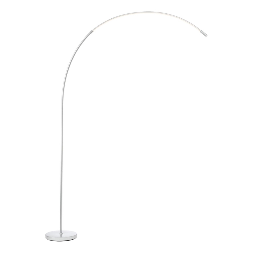 Brilliant - LED Prigušiva dodirna podna lampa BOW LED/14W/230V 3000/4000/6500K mat krom