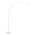 Brilliant - LED Prigušiva dodirna podna lampa BOW LED/14W/230V 3000/4000/6500K mat krom
