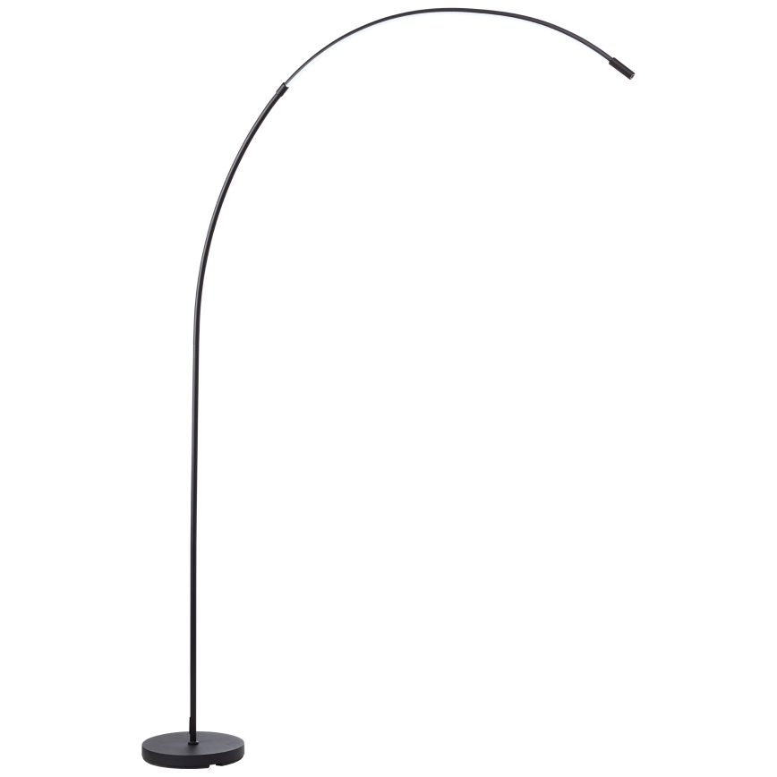 Brilliant - LED Prigušiva dodirna podna lampa BOW LED/14W/230V 3000/4000/6500K crna