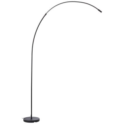 Brilliant - LED Prigušiva dodirna podna lampa BOW LED/14W/230V 3000/4000/6500K crna
