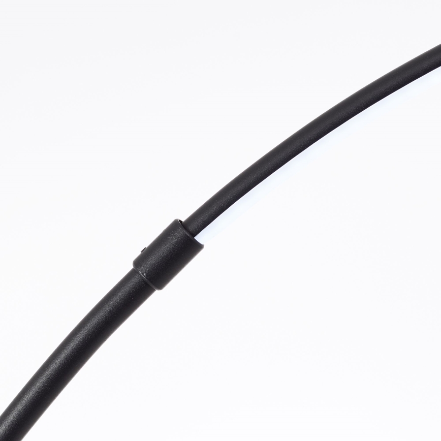 Brilliant - LED Prigušiva dodirna podna lampa BOW LED/14W/230V 3000/4000/6500K crna