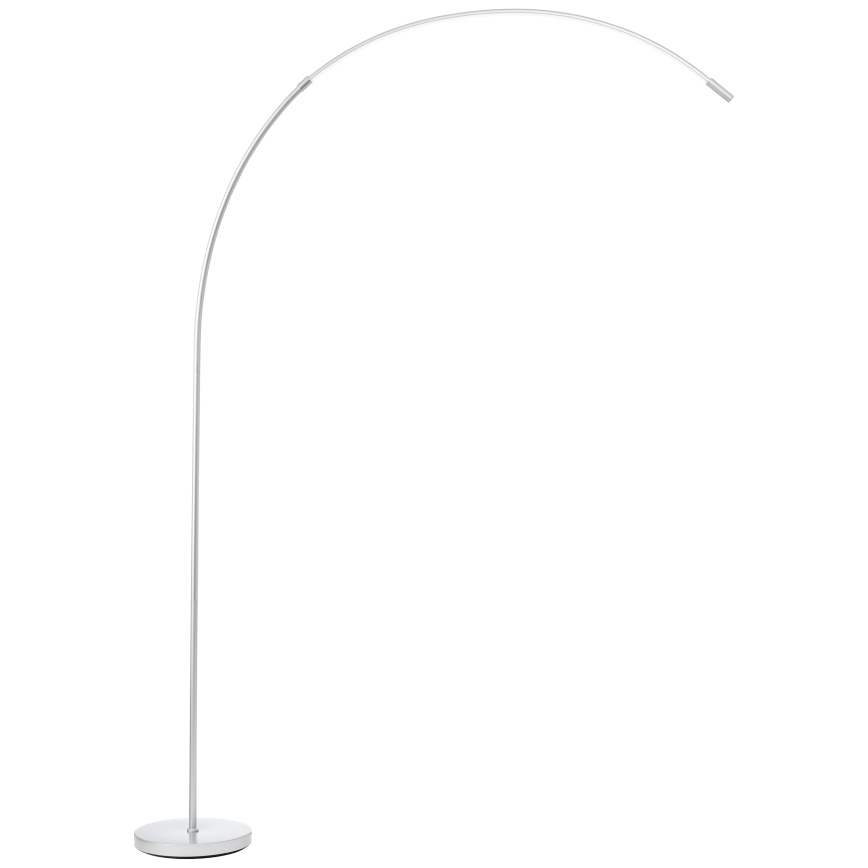 Brilliant - LED Prigušiva dodirna podna lampa BOW LED/14W/230V 3000/4000/6500K mat krom