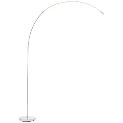 Brilliant - LED Prigušiva dodirna podna lampa BOW LED/14W/230V 3000/4000/6500K mat krom