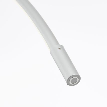 Brilliant - LED Prigušiva dodirna podna lampa BOW LED/14W/230V 3000/4000/6500K mat krom