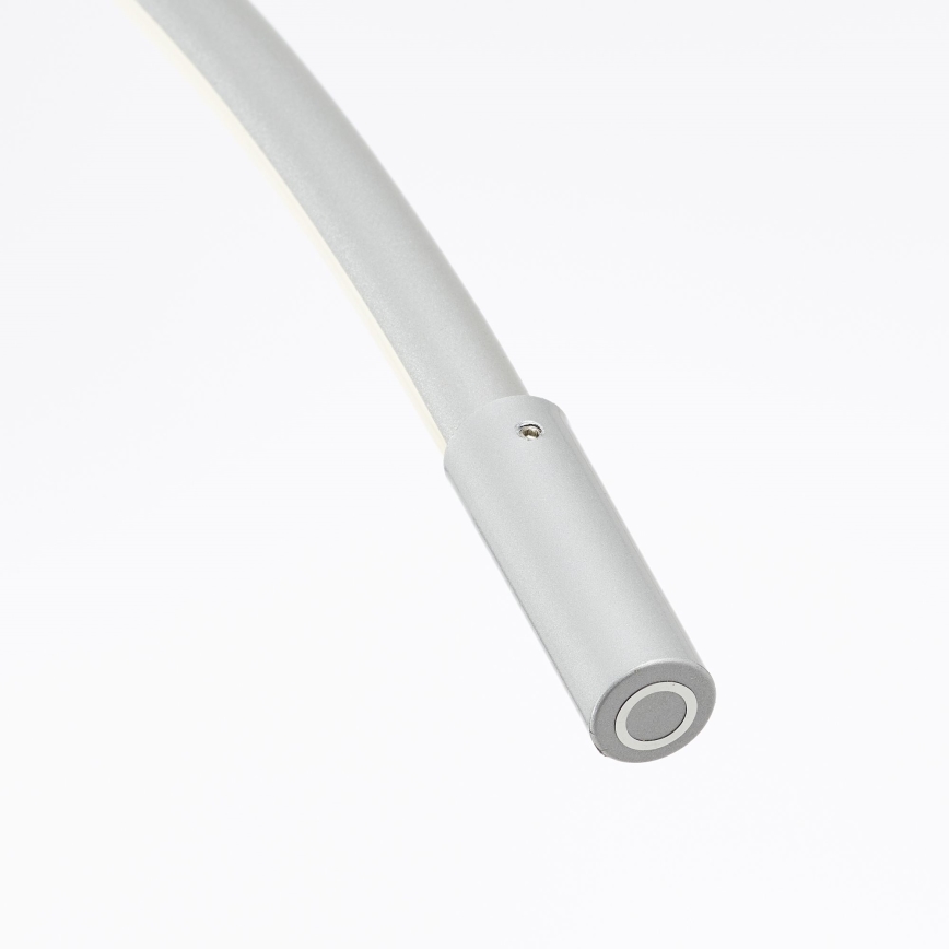 Brilliant - LED Prigušiva dodirna podna lampa BOW LED/14W/230V 3000/4000/6500K mat krom