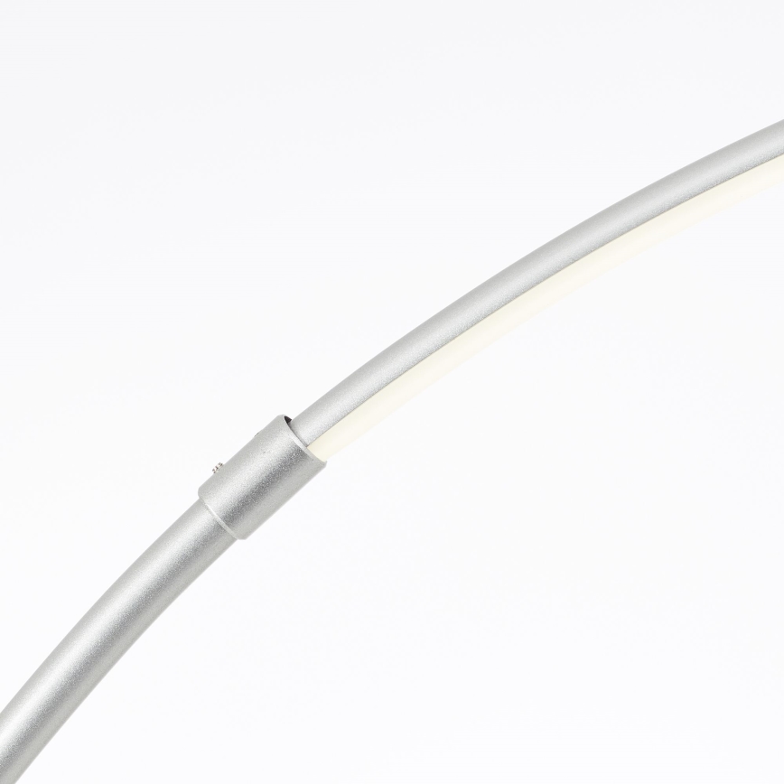 Brilliant - LED Prigušiva dodirna podna lampa BOW LED/14W/230V 3000/4000/6500K mat krom