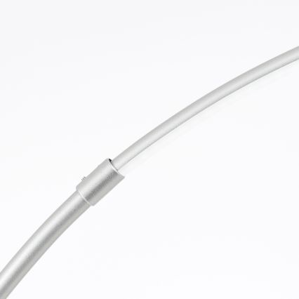 Brilliant - LED Prigušiva dodirna podna lampa BOW LED/14W/230V 3000/4000/6500K mat krom
