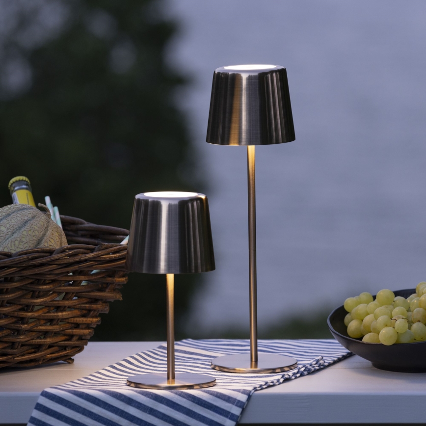 Brilliant - LED Prigušiva dodirna vanjska lampa XAANA LED/4W/5V 3000/4000/6500K IP44 bakar