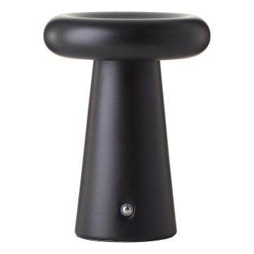 Brilliant - LED Prigušiva dodirna vanjska stolna lampa MUFFIN LED/3W/5V USB 2600 mAh IP44 crna