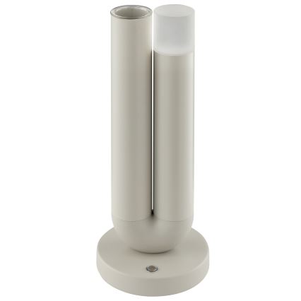 Brilliant - LED s mogućnošću prigušivanja punjiva dodirna vanjska stolna lampa SAYU LED/2,5W/5V 2700K 2600 mAh IP44 siva