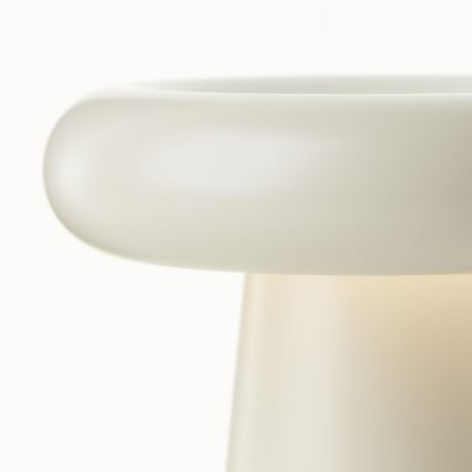 Brilliant - LED Prigušiva stolna lampa na dodir MUFFIN LED/3W/5V USB 2600 mAh IP44 krem