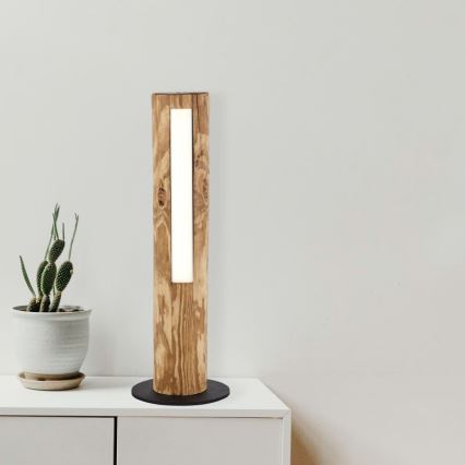 Brilliant - LED Prigušiva stolna lampa na dodir ODUN LED/8W/230V bor