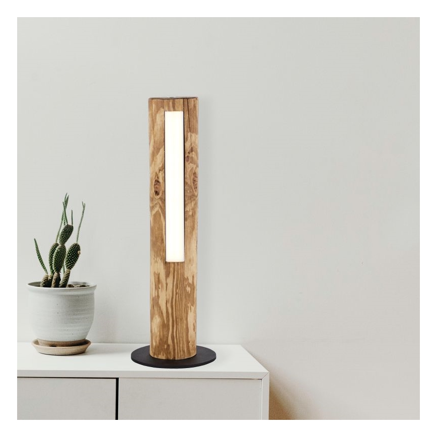 Brilliant - LED Prigušiva stolna lampa na dodir ODUN LED/8W/230V bor