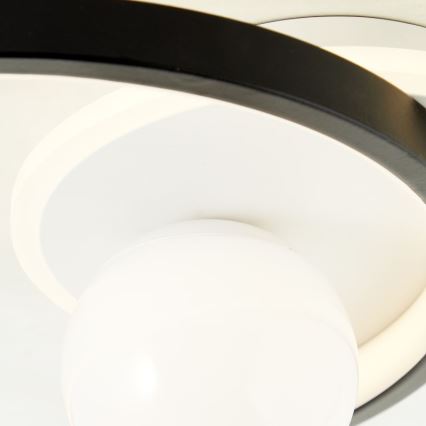 Brilliant - LED Prigušiva stropna svjetiljka ATLANTA LED/24W/230V crna/bijela