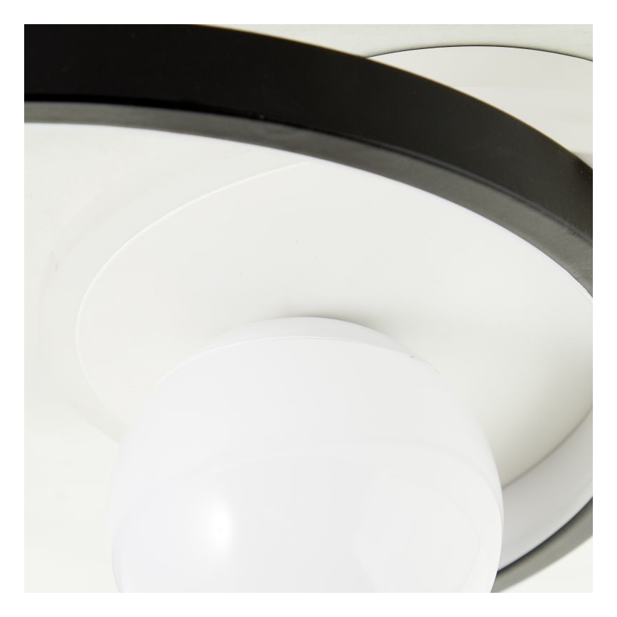 Brilliant - LED Prigušiva stropna svjetiljka ATLANTA LED/24W/230V crna/bijela