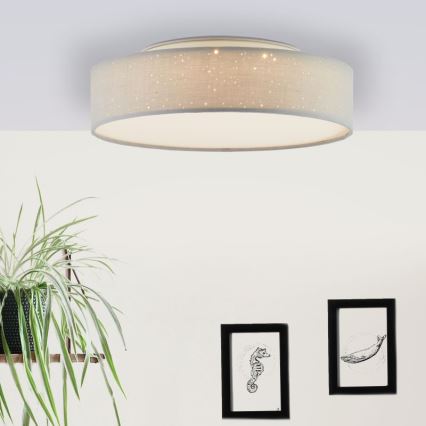 Brilliant - LED Prigušiva stropna svjetiljka BASKA LED/12W/230V pr. 38 cm 3000K