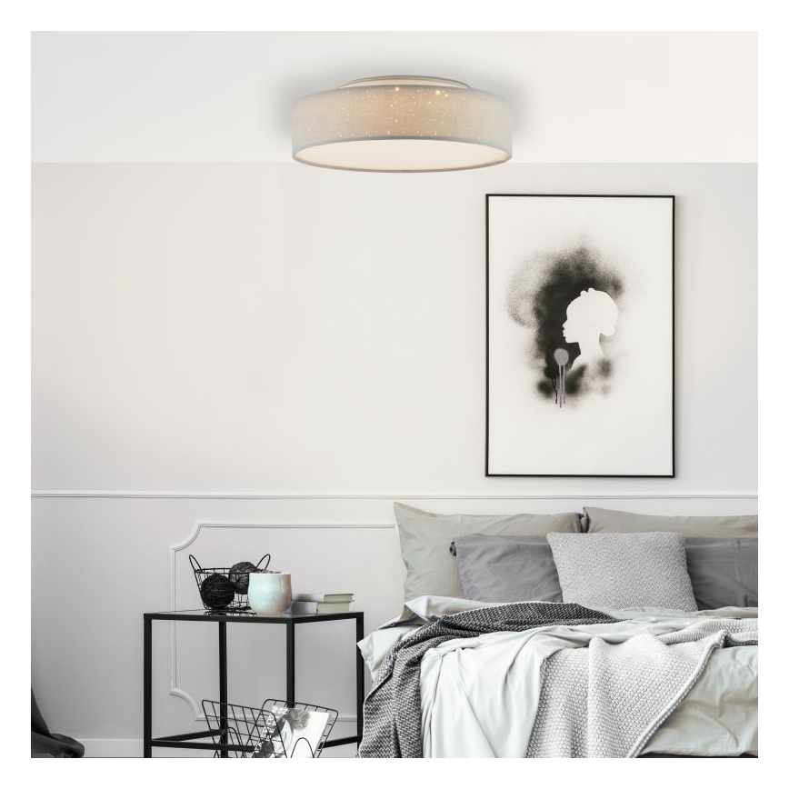 Brilliant - LED Prigušiva stropna svjetiljka BASKA LED/12W/230V pr. 38 cm 3000K